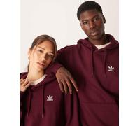 adidas Originals - Essential - Felpa con cappuccio bordeaux-Rosso XS