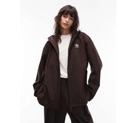 adidas Originals - Essential - Giacca marrone con cappuccio S