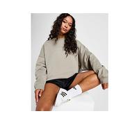adidas Originals Essential Linear Oversized Felpa Crew, Grigio M
