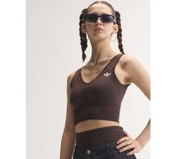adidas Originals - Essentials - Brassière senza cuciture color caffè aurora-Marrone M