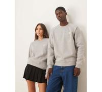 ADIDAS ORIGINALS Felpa 'Essentials' grigio / bianco Uomo ADIDAS ORIGINALS S