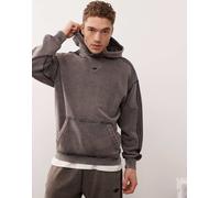 Hoodie Premium Essentials Retro Washed Black S
