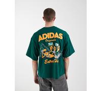 adidas Originals - Extra hot chilli - T-shirt verde con grafica 2XL