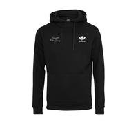 adidas Originals Essentials - Felpa con cappuccio nera-Nero M