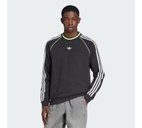 ADIDAS ORIGINALS Felpa 'Adicolor' lime / nero / bianco, Taglia S