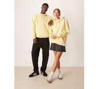 adidas Originals - Felpa con cappuccio basic giallo polvere XS