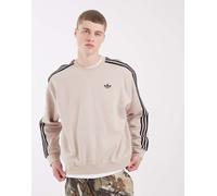 Adidas Originals - Felpa con tre strisce kaki-Verde XL