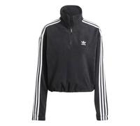 ADIDAS Originals Felpa Crop Top Polar Nero Donna XS