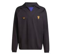 Adidas Manchester United Terrace Icons Drill Sweatshirt Grigio M Uomo