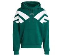 ADIDAS ORIGINALS Felpa smeraldo / bianco, Taglia XL