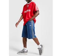 adidas Originals Firebird Denim Shorts, Blue 30