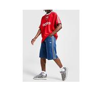 adidas Originals - adicolor Firebird - Pantaloncini in denim blu medio 32in