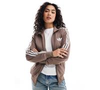 adidas Originals - Firebird - Giacca sportiva ampia marrone 2XS