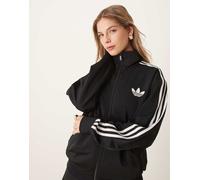 adidas Originals - Firebird - Giacca sportiva ampia nera-Nero S
