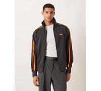 adidas Originals - Firebird - Giacca sportiva nera e oro-Nero L