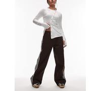 adidas Originals - Firebird - Jeans marroni-Marrone W24 L32