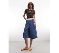 adidas Originals - Firebird - Jorts in denim vintage-Blu 44