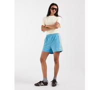 adidas Originals - Firebird - Pantaloncini azzurri e gialli-Blu XS
