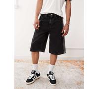 adidas Originals Firebird Denim Shorts, Black 32