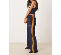 adidas Originals - Firebird - Pantaloni della tuta ampi blu navy e arancioni M