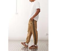 adidas Originals - Firebird - Pantaloni della tuta marroni e neri-Marrone 2XL