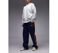 adidas Originals - Firebird - Pantaloni sportivi blu navy e gialli S