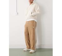 adidas Originals - Firebird - Pantaloni sportivi bouclé marroni-Marrone XS