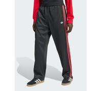 adidas Originals - Firebird - Pantaloni sportivi larghi neri con righe-Nero M