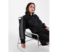Adidas Originals Firebird Denim Full Zip Sweatshirt Nero L Donna