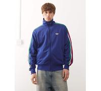 adidas Originals - Firebird - Top sportivo blu victory, verde e bianca S