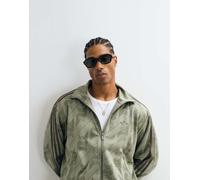 adidas Giacca Sportiva MONOGRAM FIREBIRD TRACK TOP in Grigio EU L