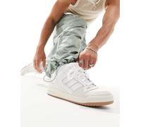 ADIDAS ORIGINALS Sneaker bassa 'Forum' bianco / bianco naturale Uomo ADIDAS ORIGINALS 44 bianco / bianco naturale