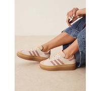adidas Originals - Gazelle Bold - Sneakers color crema e argilla calda-Bianco 39 1/3