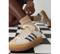ADIDAS ORIGINALS Sneaker bassa 'Gazelle Bold' beige / blu notte / offwhite, Taglia 39