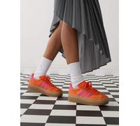 adidas Originals - Gazelle Bold - Sneakers con plateau arancioni e rosa-Arancione 35 1/3