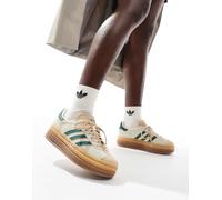 Adidas WMNS GAZELLE BOLD women Lowtop green|beige in taglia:38 2/3