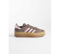 adidas Originals - Gazelle Bold - Sneakers marroni e rosa-Marrone 41 1/3