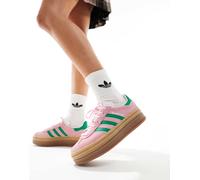 ADIDAS ORIGINALS Sneaker bassa 'Gazelle Bold' verde scuro / rosa antico, Taglia 42,5-43