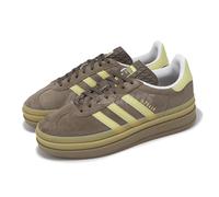 adidas Originals - Gazelle Bold - Sneakers marroni e gialle con suola platform-Marrone 38 2/3