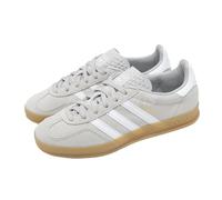 adidas Originals Gazelle Indoor Grey White Gum Men Unisex Casual Shoes JQ0176