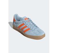 adidas Originals - Gazelle Indoor - Sneakers blu e arancioni 43 1/3