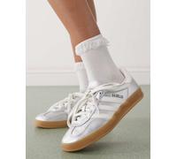 adidas Originals - Gazelle Indoor - Sneakers color argento effetto specchio 41 1/3