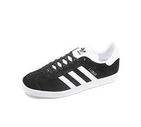 adidas Originals Gazelle, Scarpe da Ginnastica Uomo, Nero Core Black Black White Gold Met, 43 1/3 EU