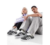 adidas Originals Gazelle, Scarpe da Ginnastica Uomo, Grigio Dgh Solid Grey White Gold Met, 44 EU