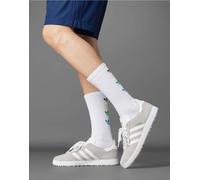 adidas Originals - Gazelle - Scarpe da golf senza tacchetti grigie e oro-Grigio 43 1/3