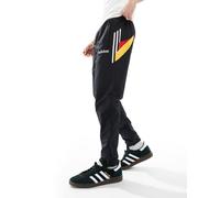 Pantaloni fitness della Tuta in tessuto tecnico Allemagne 1996 Noir M