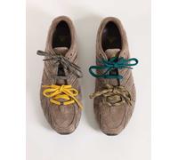 adidas Originals Ghostsprint sneakers marroni con doppi lacci-Marrone 42 2/3