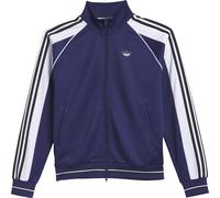 Adidas Originals - Giacca della tuta con zip - Tyshawn Track Jacket Dark Blue White Black per Uomo in Cotone - Taglia L - Blu navy