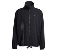 ADIDAS ORIGINALS Giacca di felpa sportiva 'Seersucker Firebird' blu scuro / grigio scuro, Taglia M