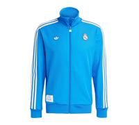 ADIDAS ORIGINALS Giacca di felpa sportiva 'Real Madrid Terrace Icons' azzurro / bianco Uomo ADIDAS ORIGINALS XXXL